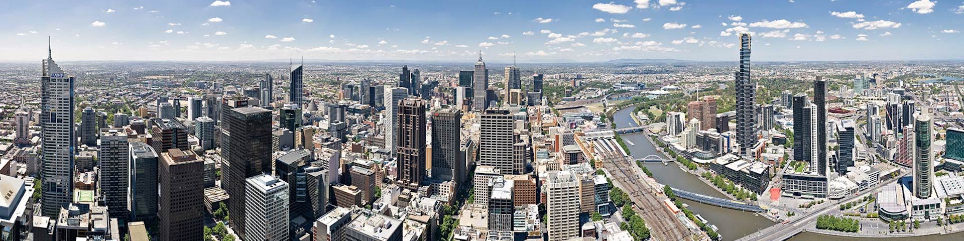 Melbourne city skyline